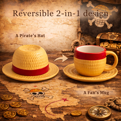 3D Iconic Hat Mugs – One Piece